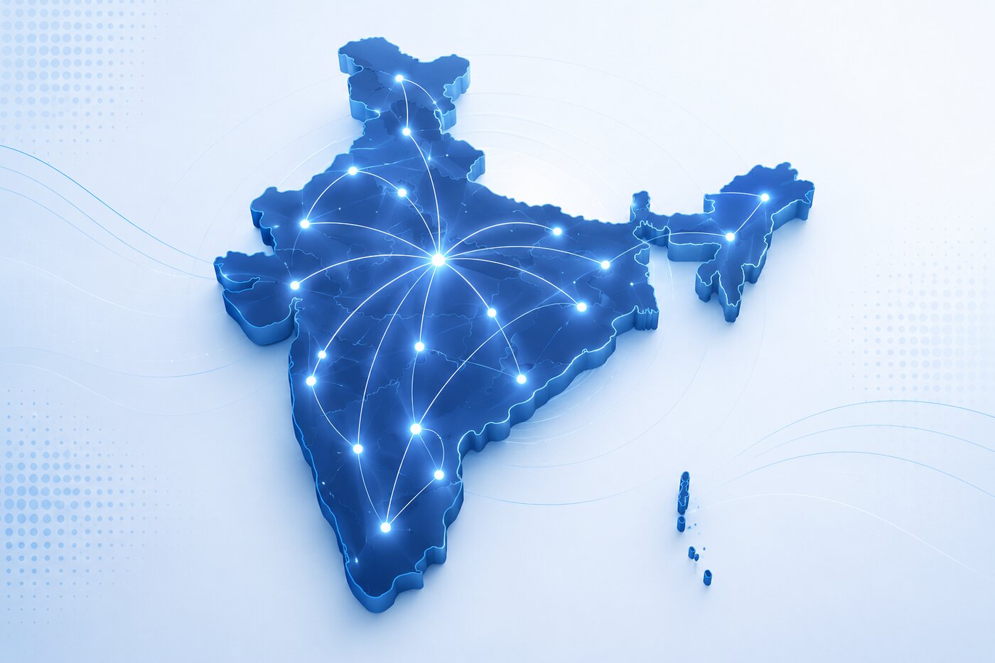 India Network Map